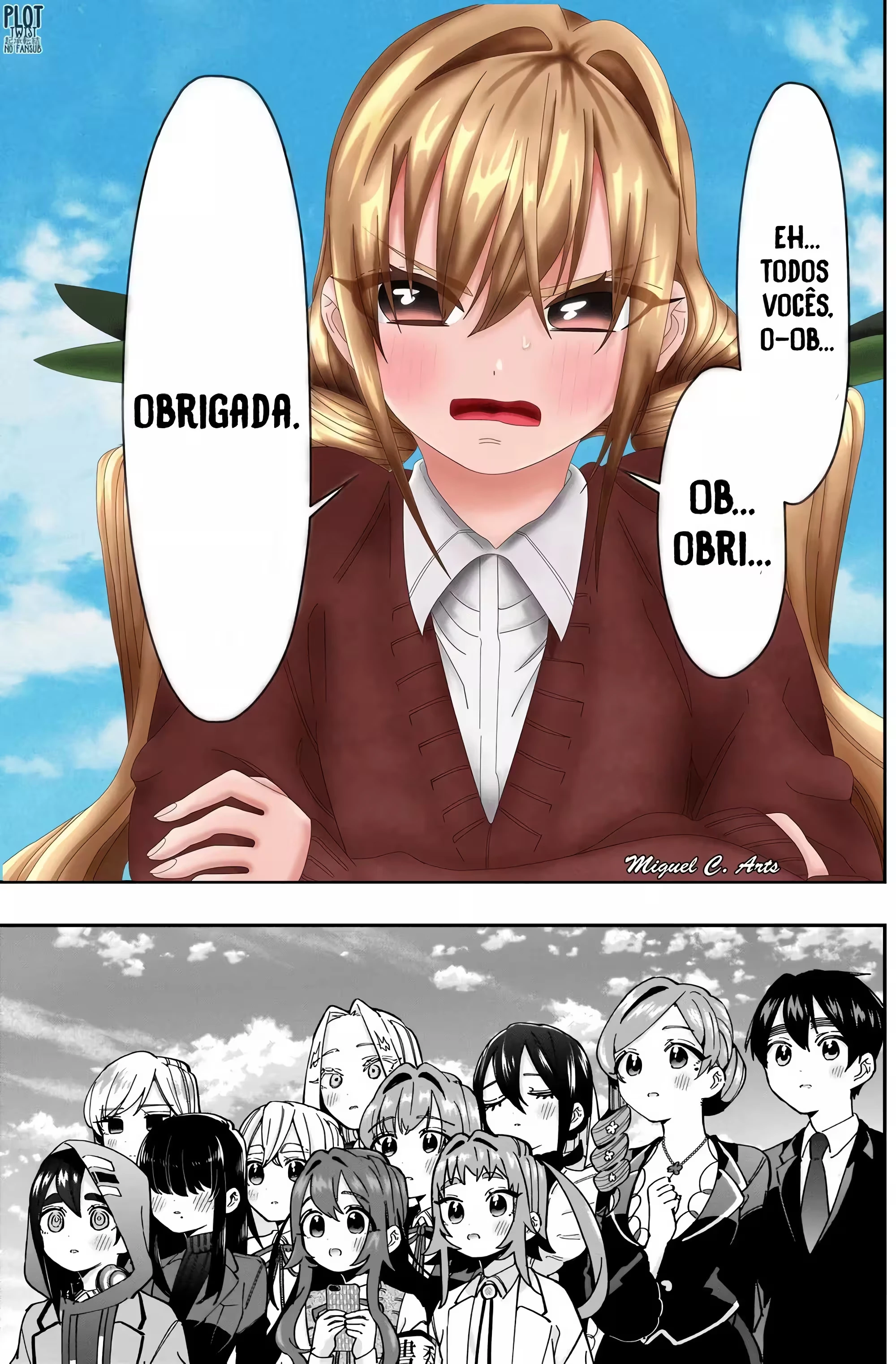 Kimi no Koto ga dai dai dai dai dai suki na 100-nin no Kanojo capítulo 50 página 16