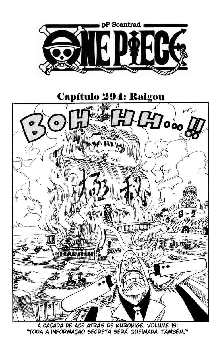 One Piece capítulo 294 página 1