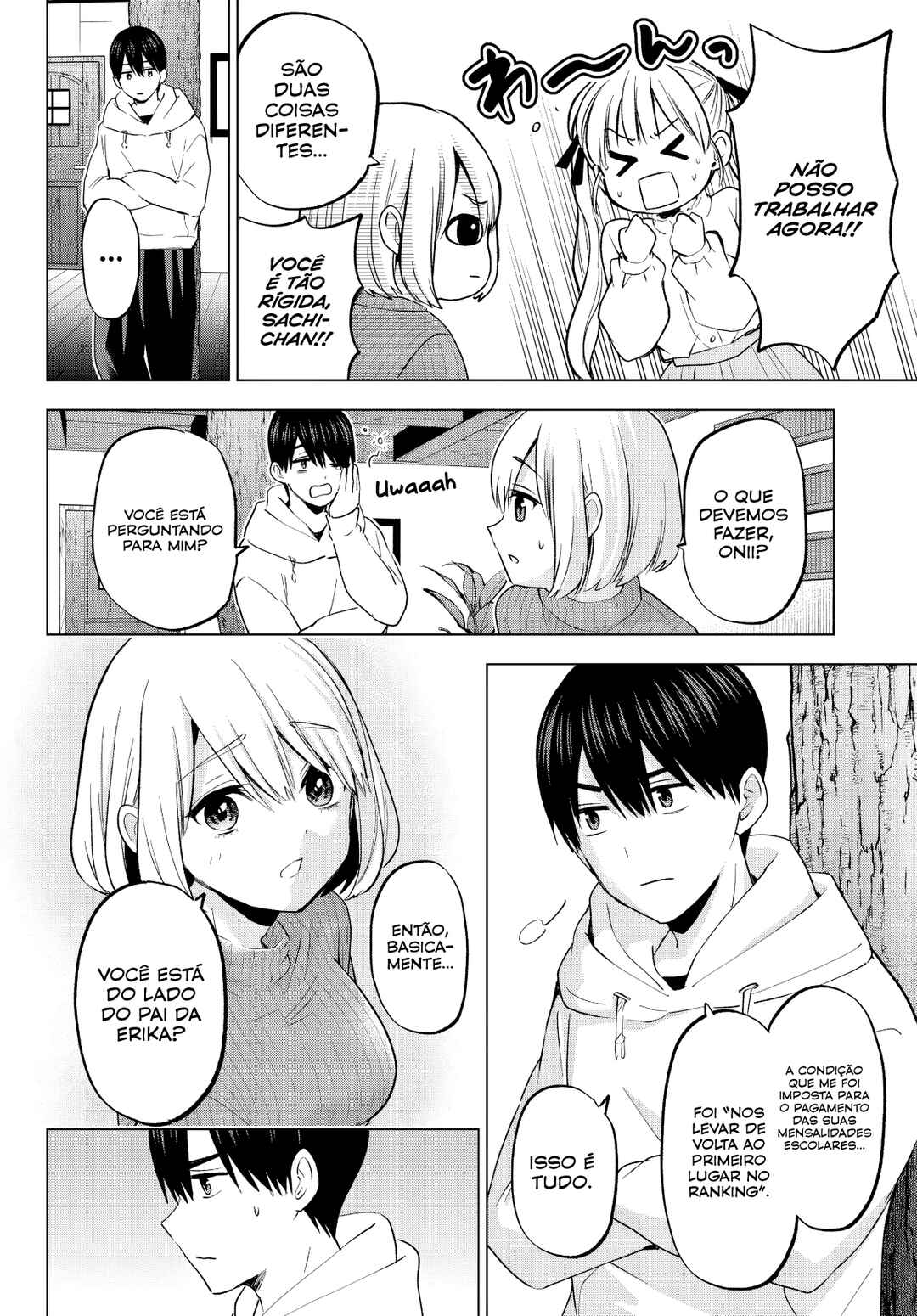 Kakkou no Iinazuke capítulo 195 página 5