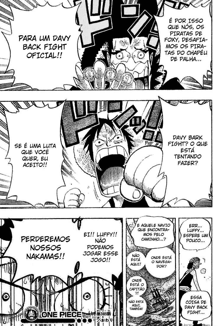 One Piece capítulo 305 página 18