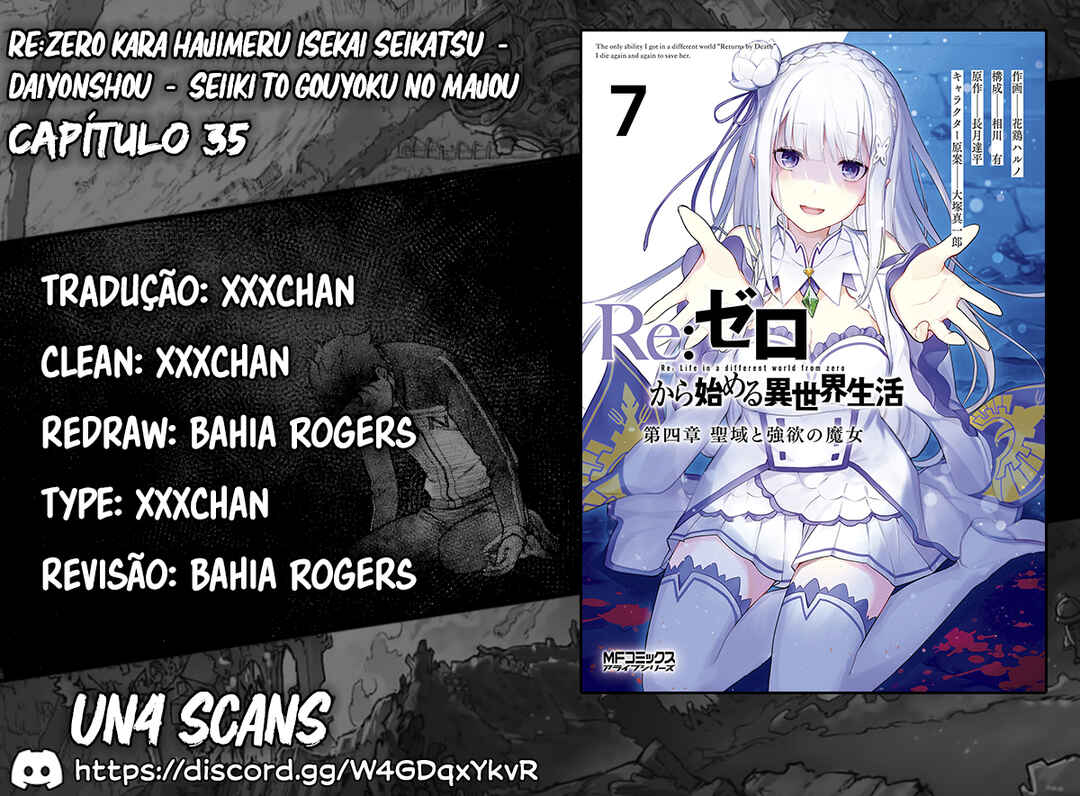 Re:Zero kara Hajimeru Isekai Seikatsu: Dai 4-shou—Seiiki to Gouyoku no Majo capítulo 35 página 1