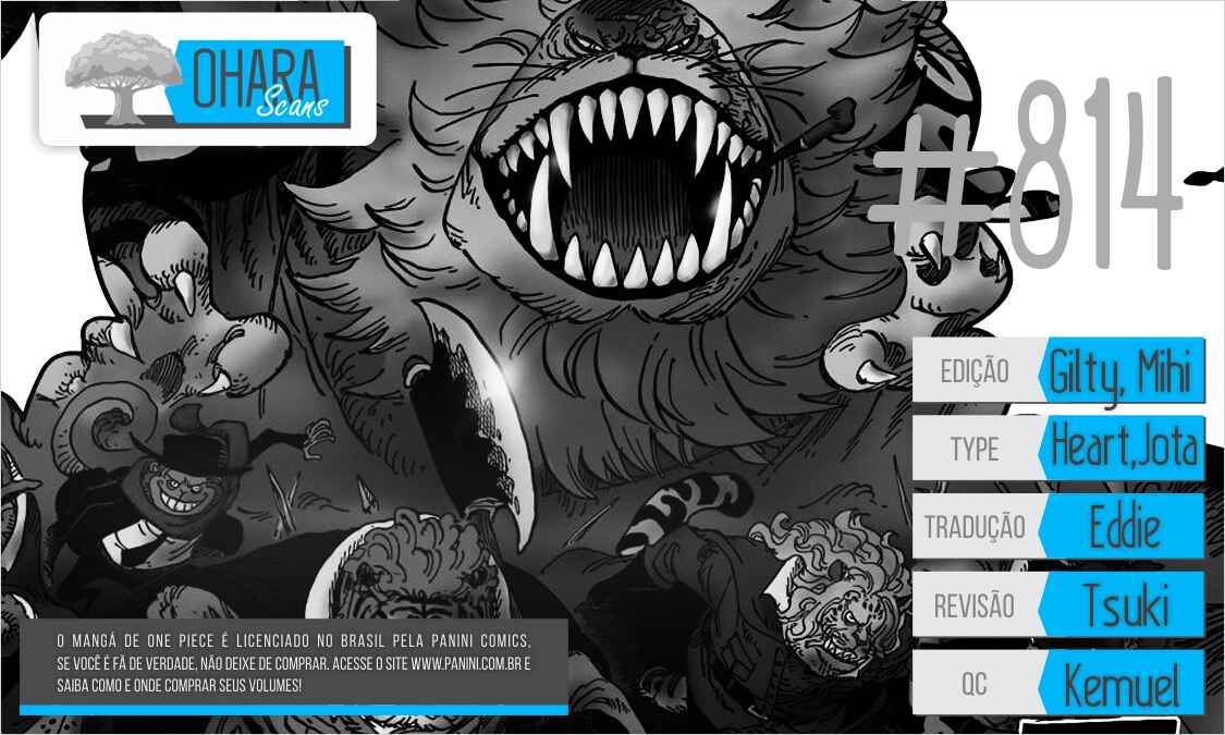 One Piece capítulo 814 página 1