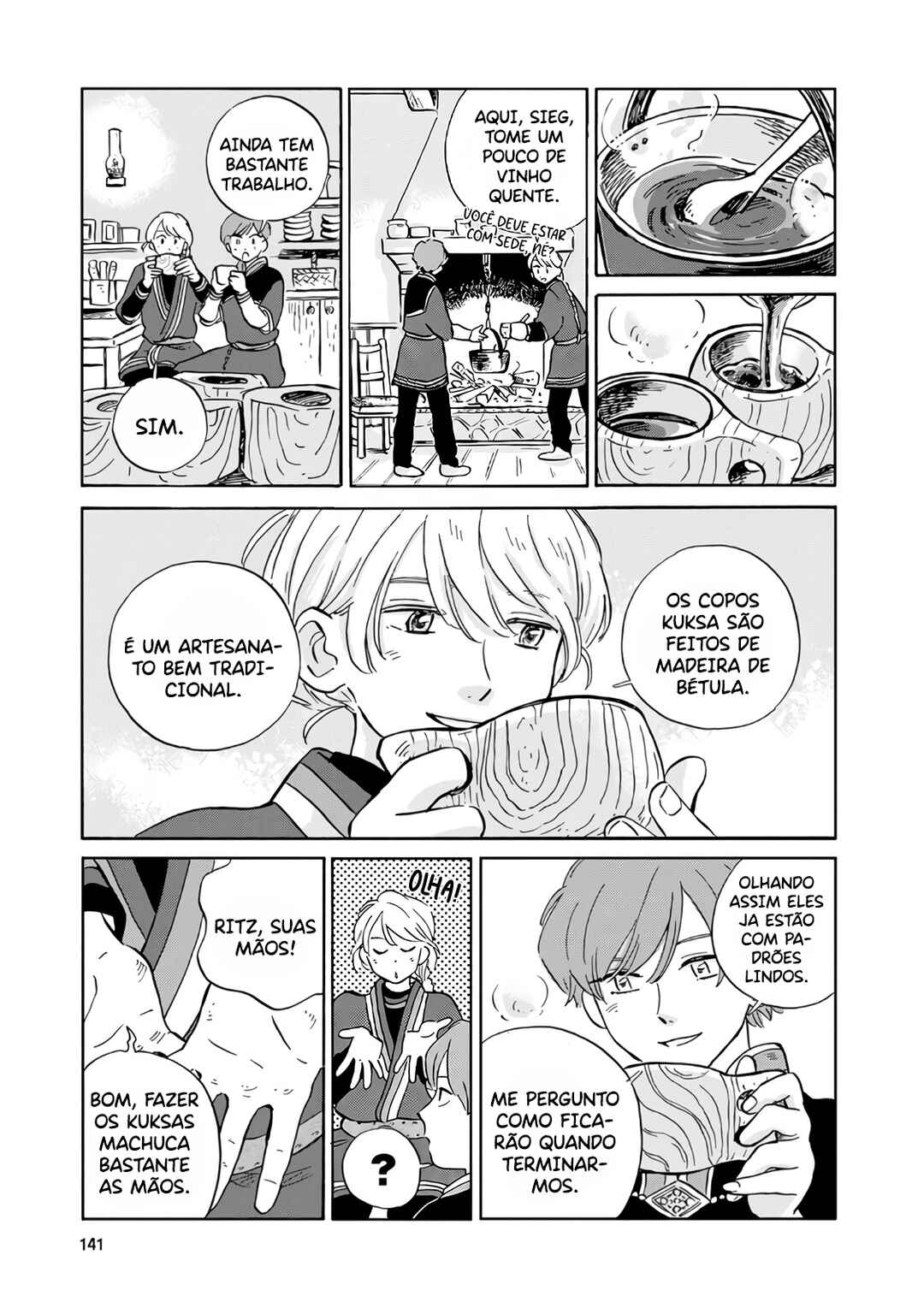 Hokuo Kizoku to Moukinzuma no Yukiguni Karigurashi capítulo 9 página 10