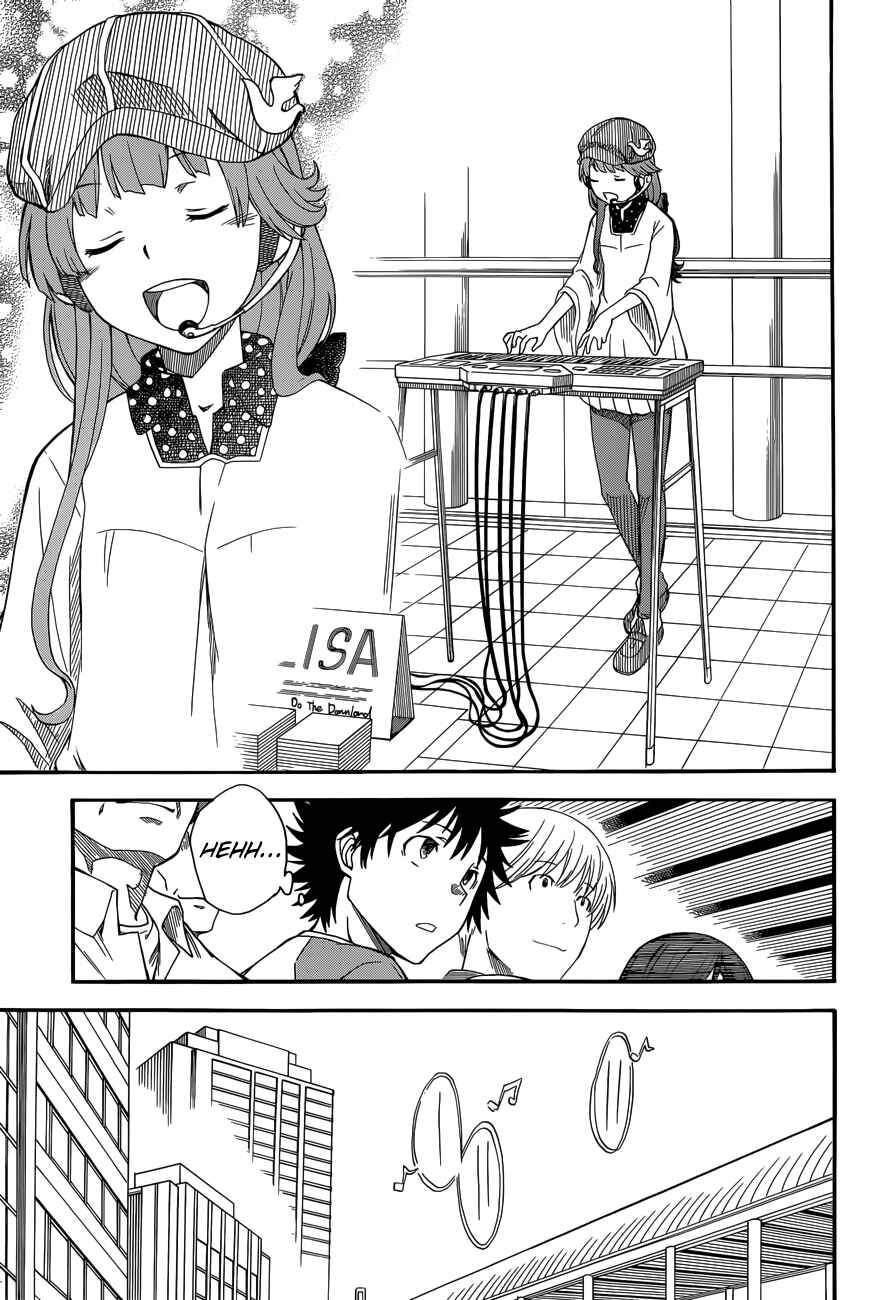 Toaru Majutsu no Index Gaiden: Toaru Kagaku no Railgun capítulo 56.5 página 6