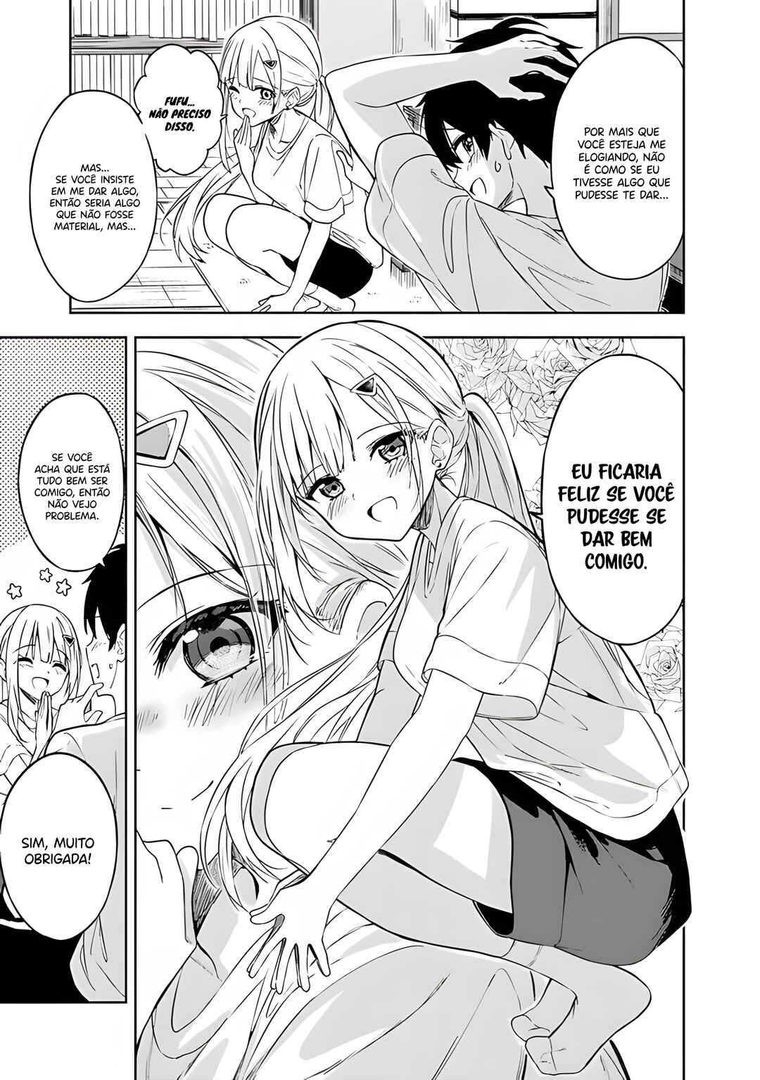 Maigo ni Natteita Youjo wo Tasuketara, Otonari ni Sumu Bishoujo Ryuugakusei ga Ie ni Asobi ni Kuru you ni Natta Ken ni Tsuite capítulo 4 página 16