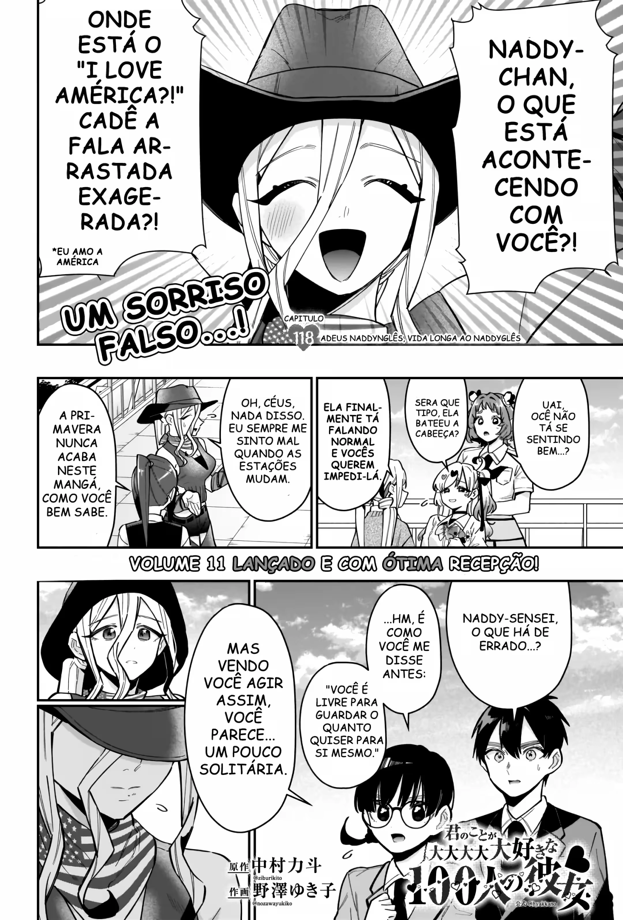 Kimi no Koto ga dai dai dai dai dai suki na 100-nin no Kanojo capítulo 118 página 2