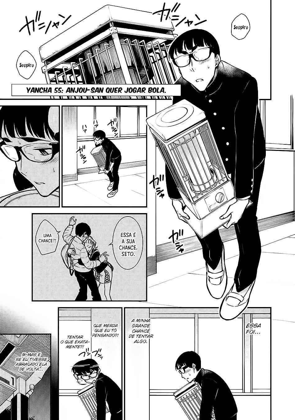Yancha Gal no Anjou-san capítulo 55 página 6