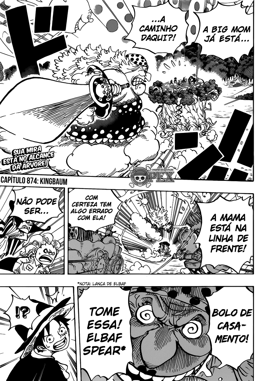 One Piece capítulo 874 página 5