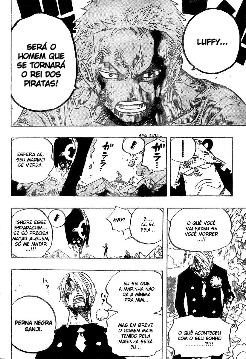 One Piece capítulo 485 página 12