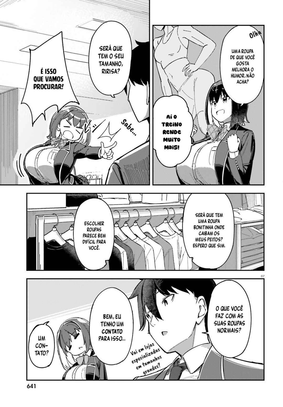 Ore no osananajimi ga dekkkkaku narisugita capítulo 3 página 8