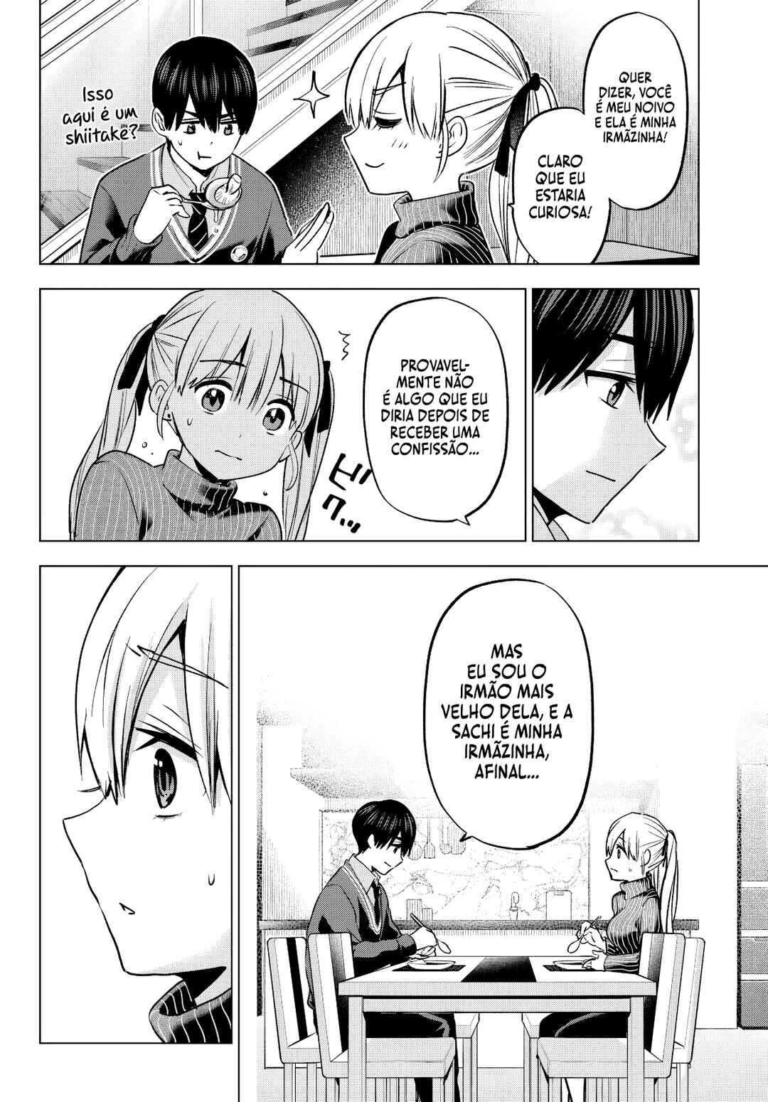 Kakkou no Iinazuke capítulo 180 página 17