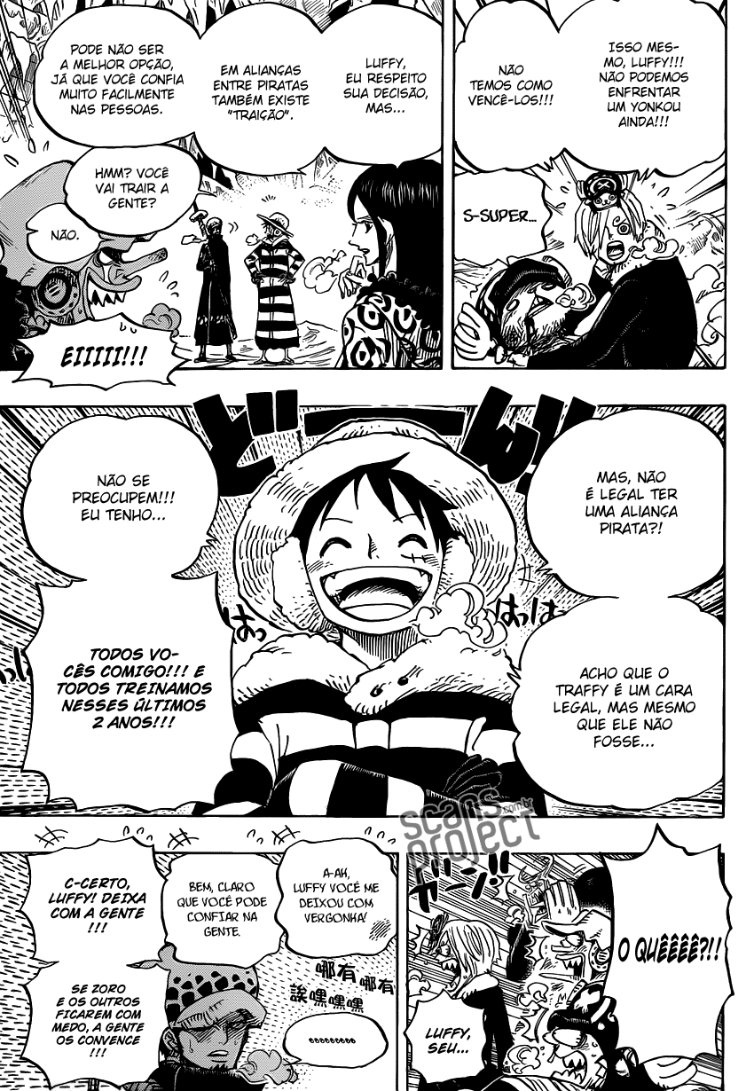 One Piece capítulo 668 página 6