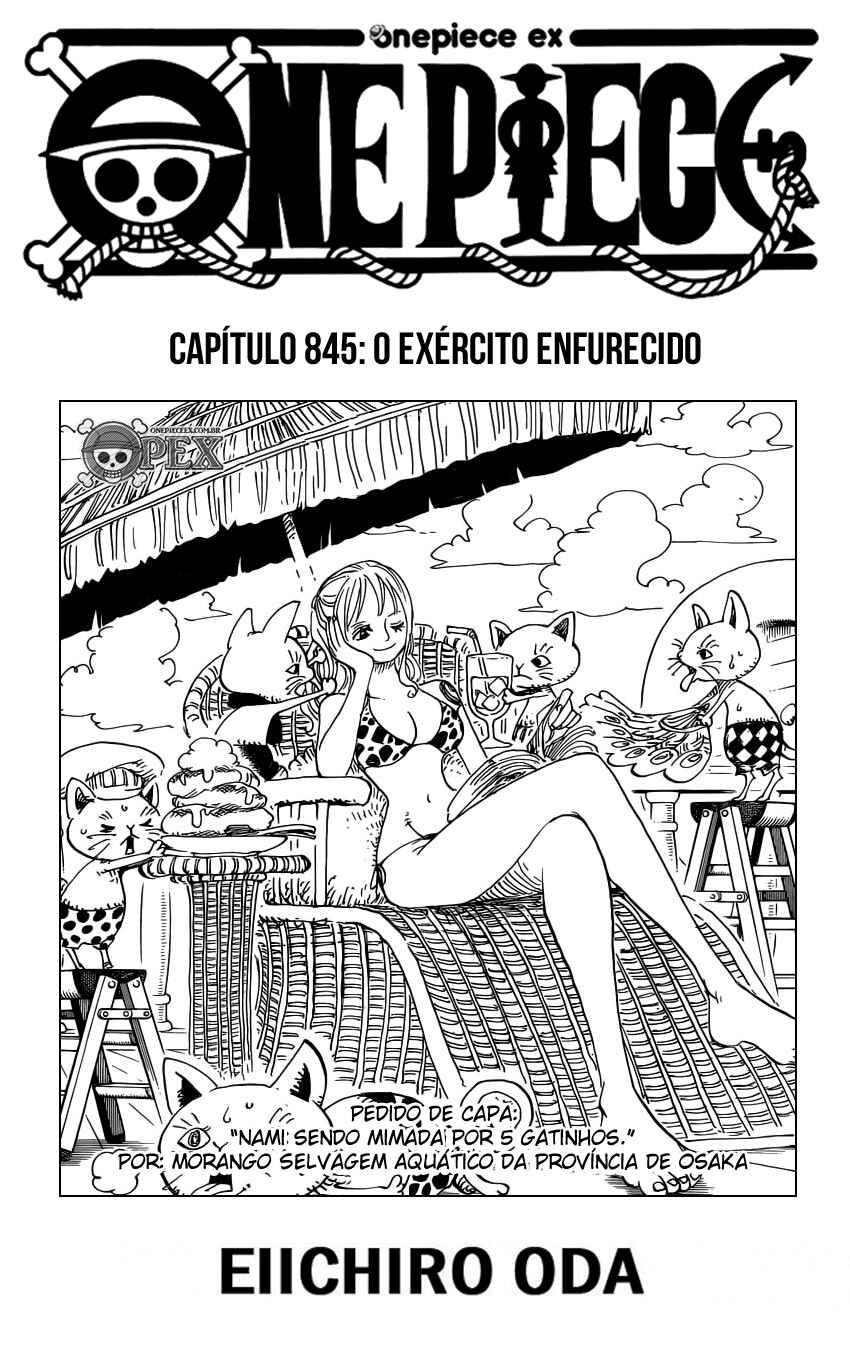 One Piece capítulo 845 página 1