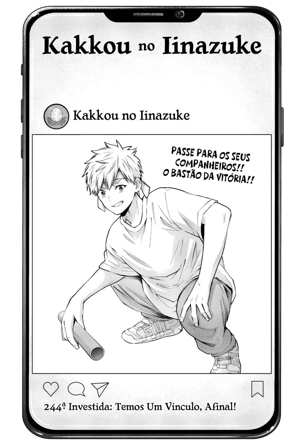 Kakkou no Iinazuke capítulo 244 página 2