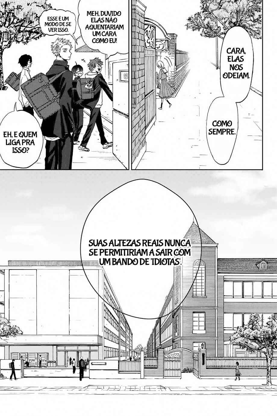 Kaoru Hana Wa Rin To Saku capítulo 1 página 8