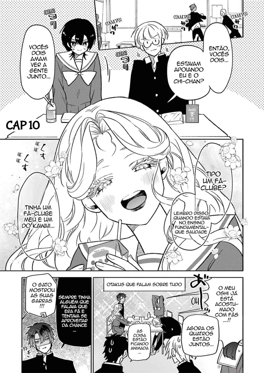 Otaku mo Koi mo Rensa Suru capítulo 10 página 1