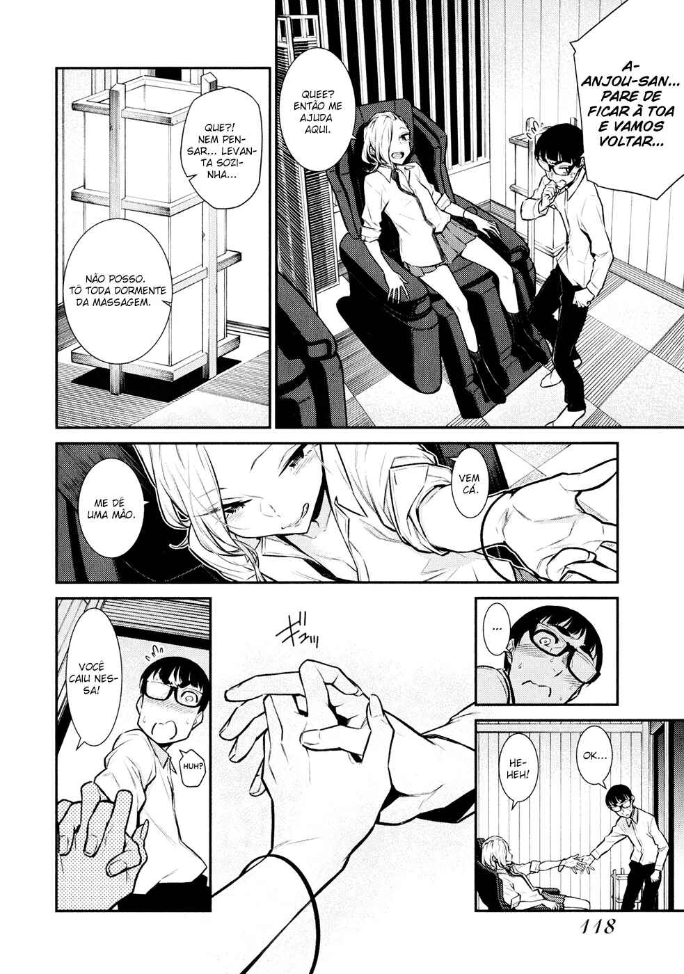 Yancha Gal no Anjou-san capítulo 50 página 13