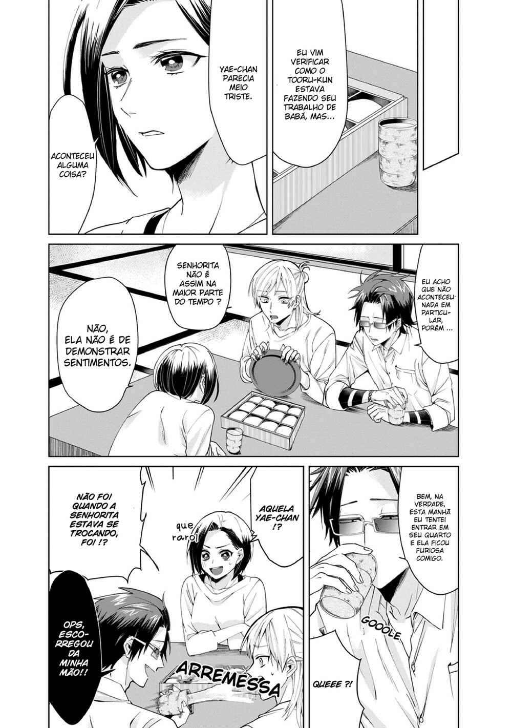 Kumichou Musume to Sewa-gakari capítulo 3 página 5