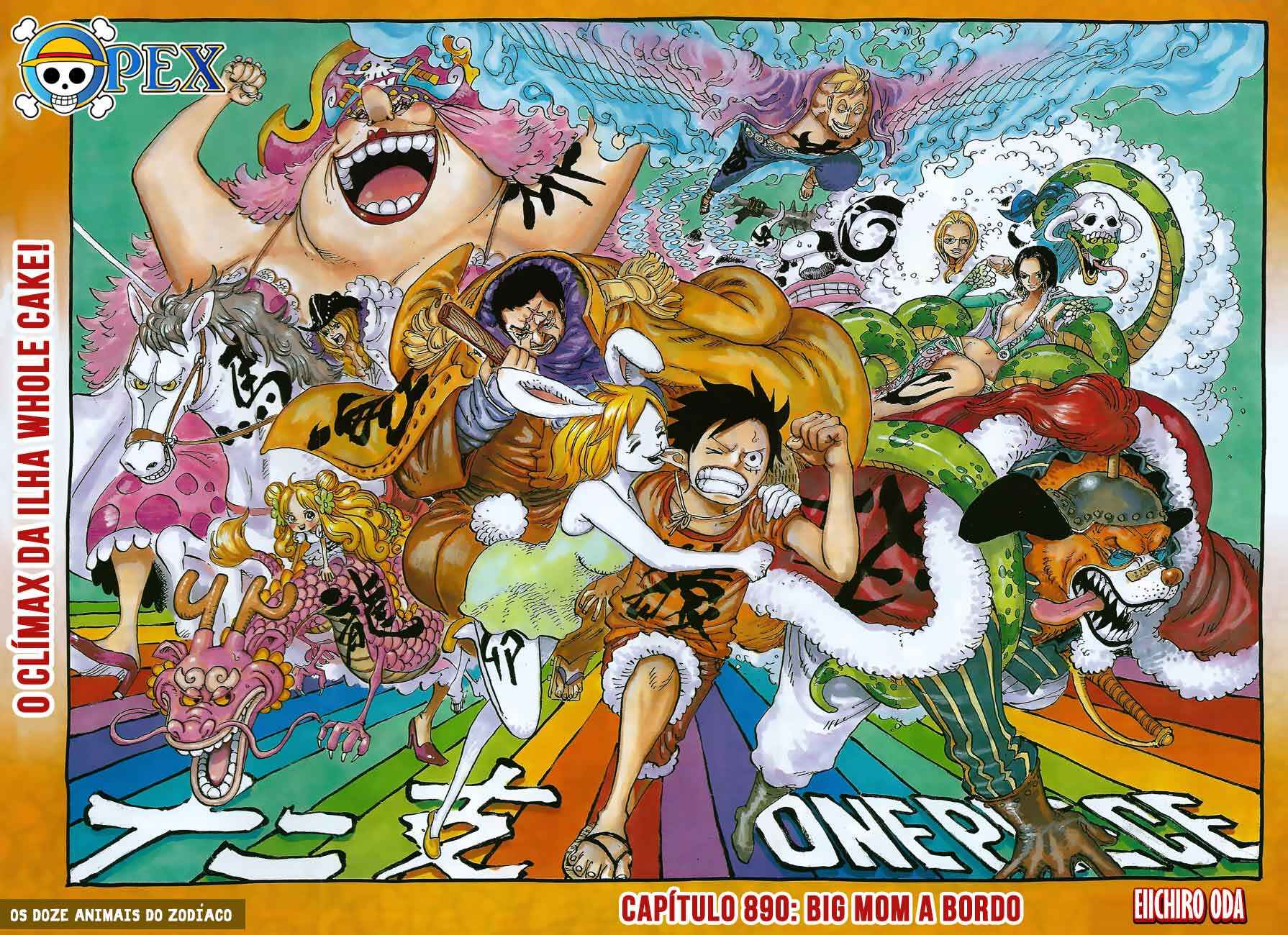 One Piece capítulo 890 página 1