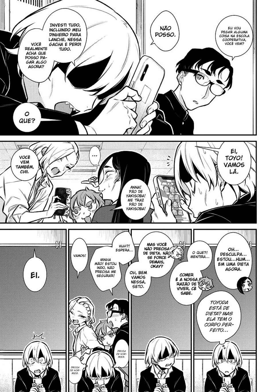 Yancha Gal no Anjou-san capítulo 132 página 8