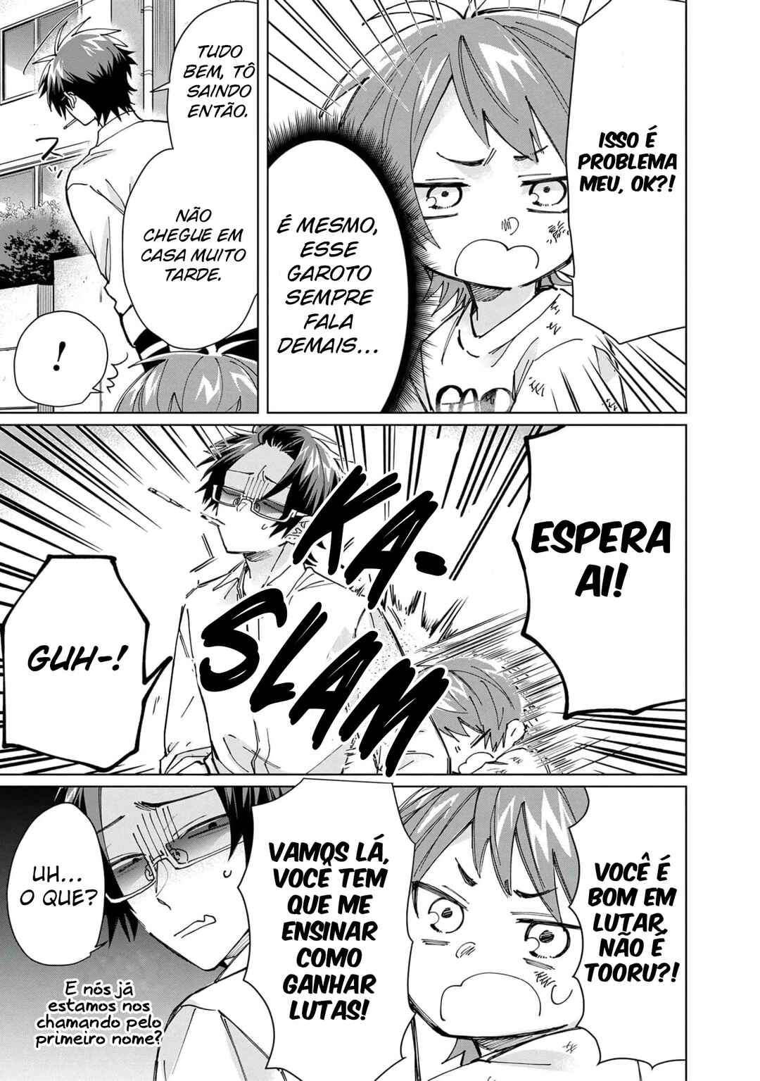 Kumichou Musume to Sewa-gakari capítulo 58 página 4
