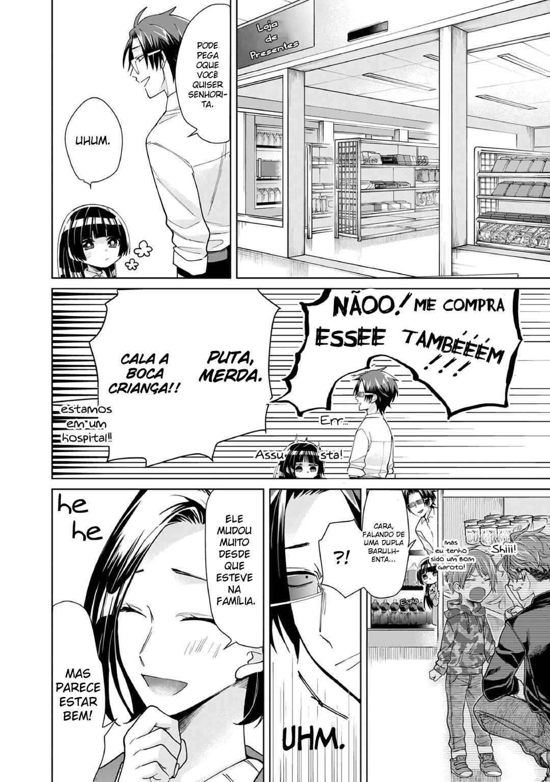 Kumichou Musume to Sewa-gakari capítulo 13 página 13
