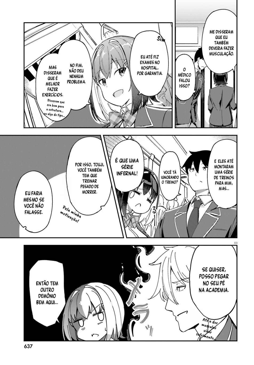 Ore no osananajimi ga dekkkkaku narisugita capítulo 3 página 4