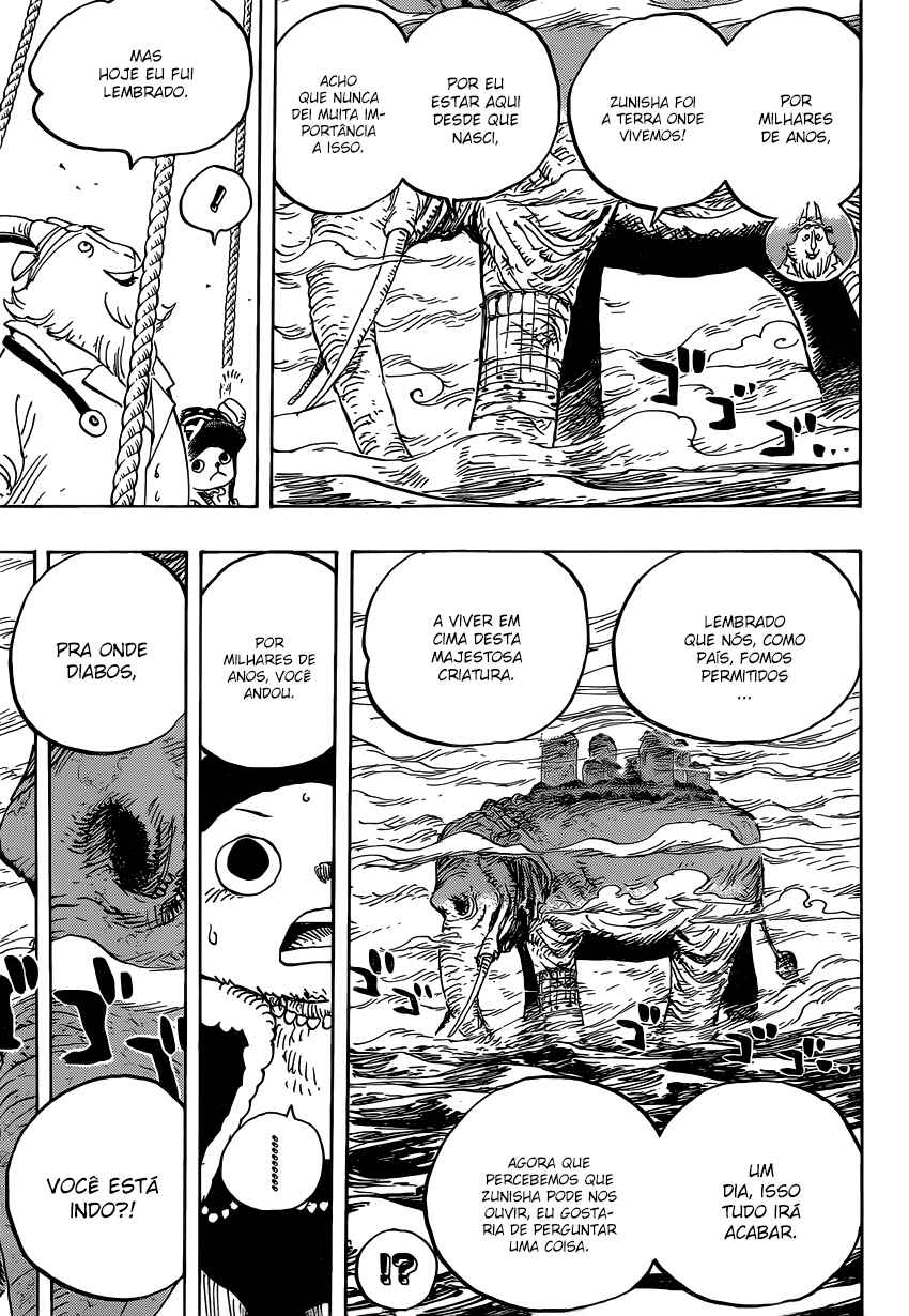 One Piece capítulo 822 página 5