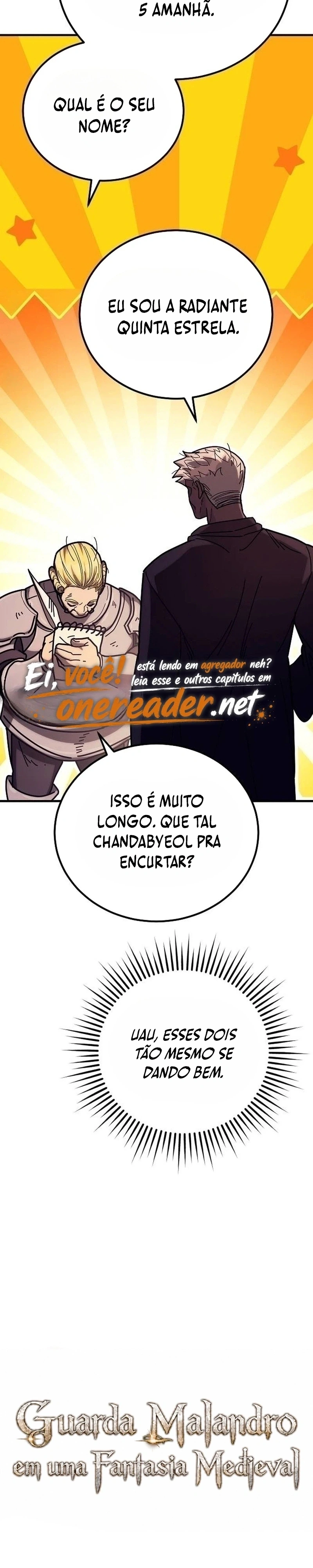 Guarda Malandro em uma Fantasia Medieval capítulo 42 página 7