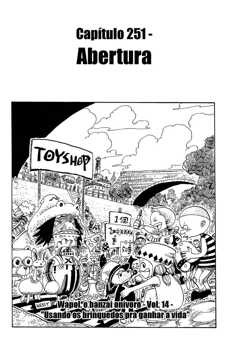 One Piece capítulo 251 página 1