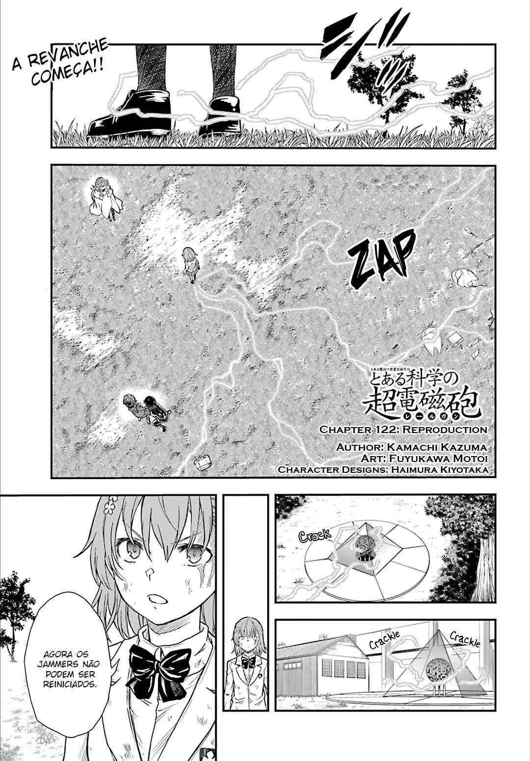 Toaru Majutsu no Index Gaiden: Toaru Kagaku no Railgun capítulo 122 página 2