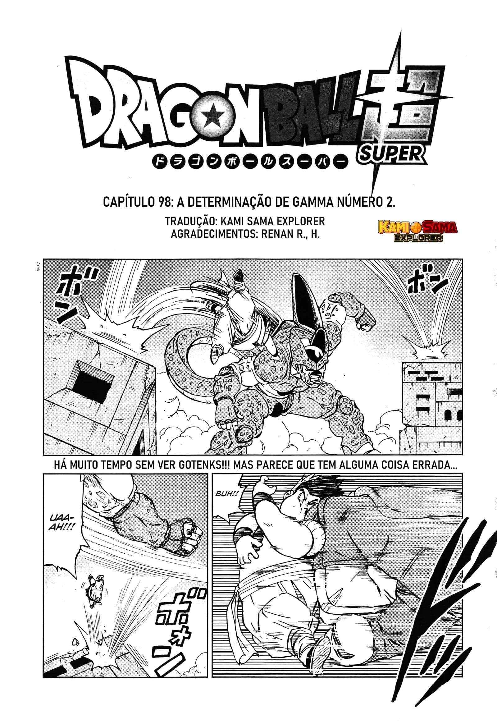Dragon Ball Super capítulo 98 página 1