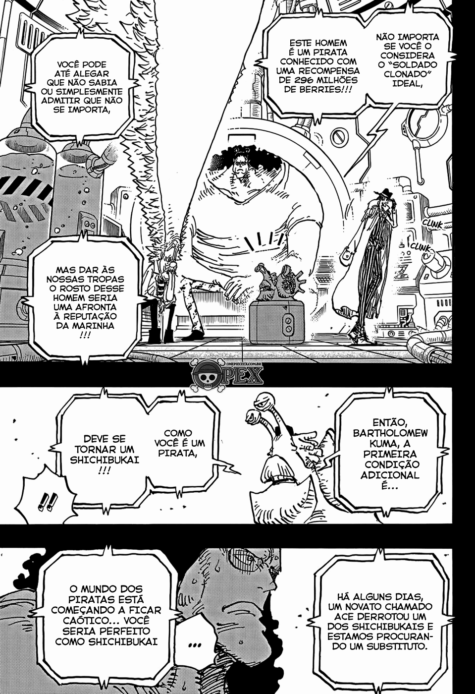 One Piece capítulo 1100 página 3