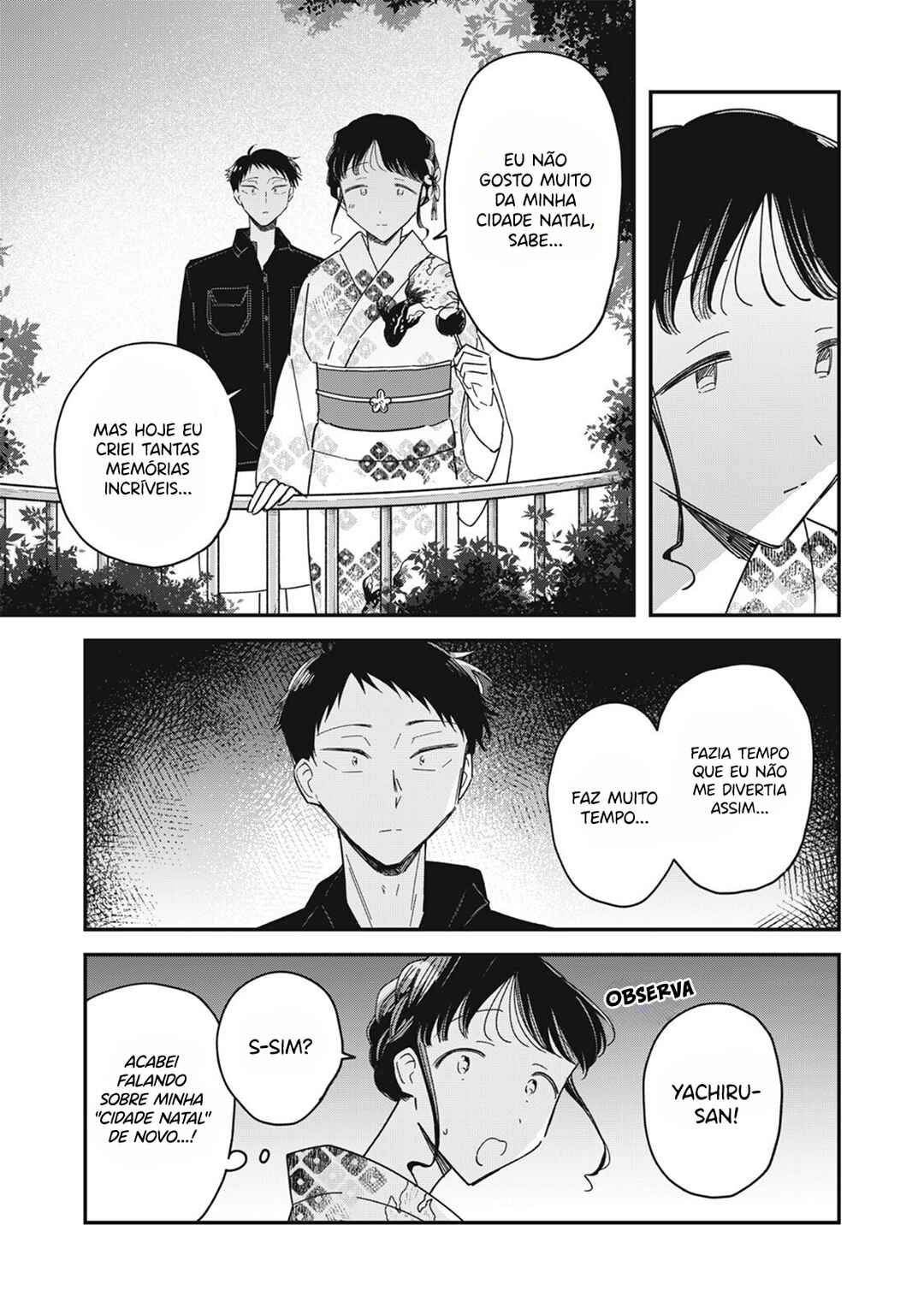 Yachiru-san wa Homeru to Nobiru capítulo 13.2 página 7