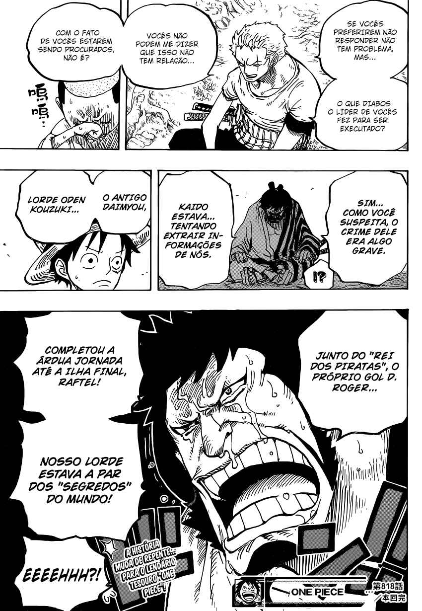 One Piece capítulo 818 página 16