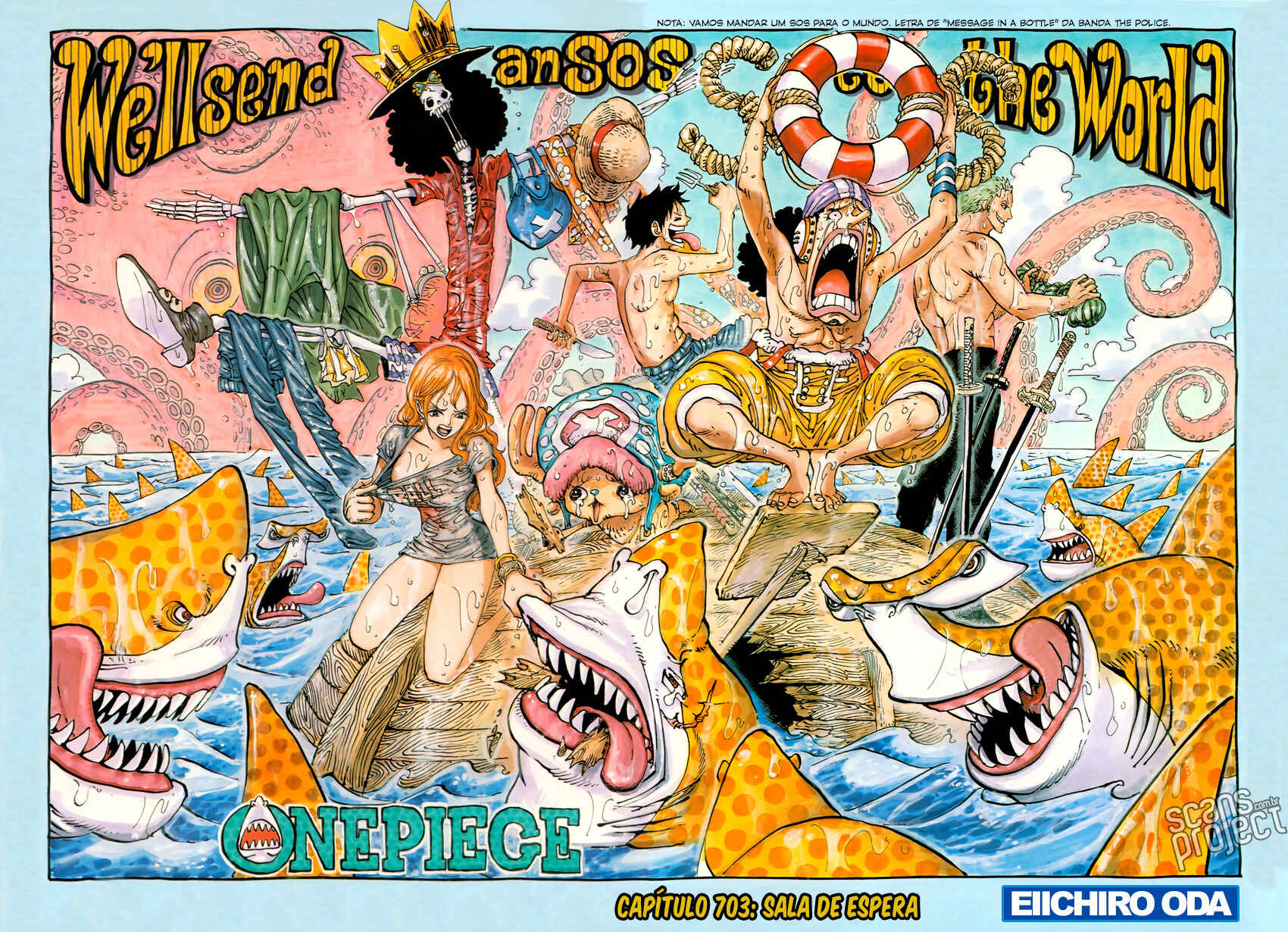 One Piece capítulo 703 página 3