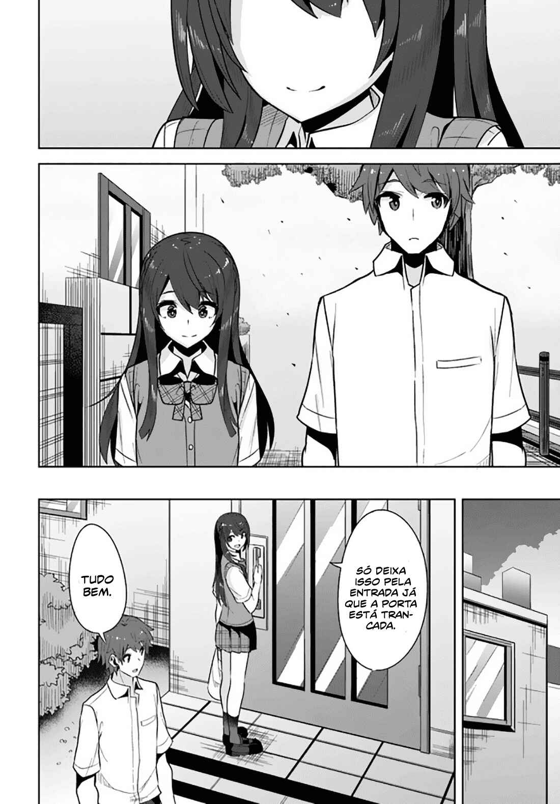Tenkousaki no Seiso Karen na Bishoujo ga, Mukashi Danshi to Omotte Issho ni Asonda Osananajimi datta Ken capítulo 4 página 12