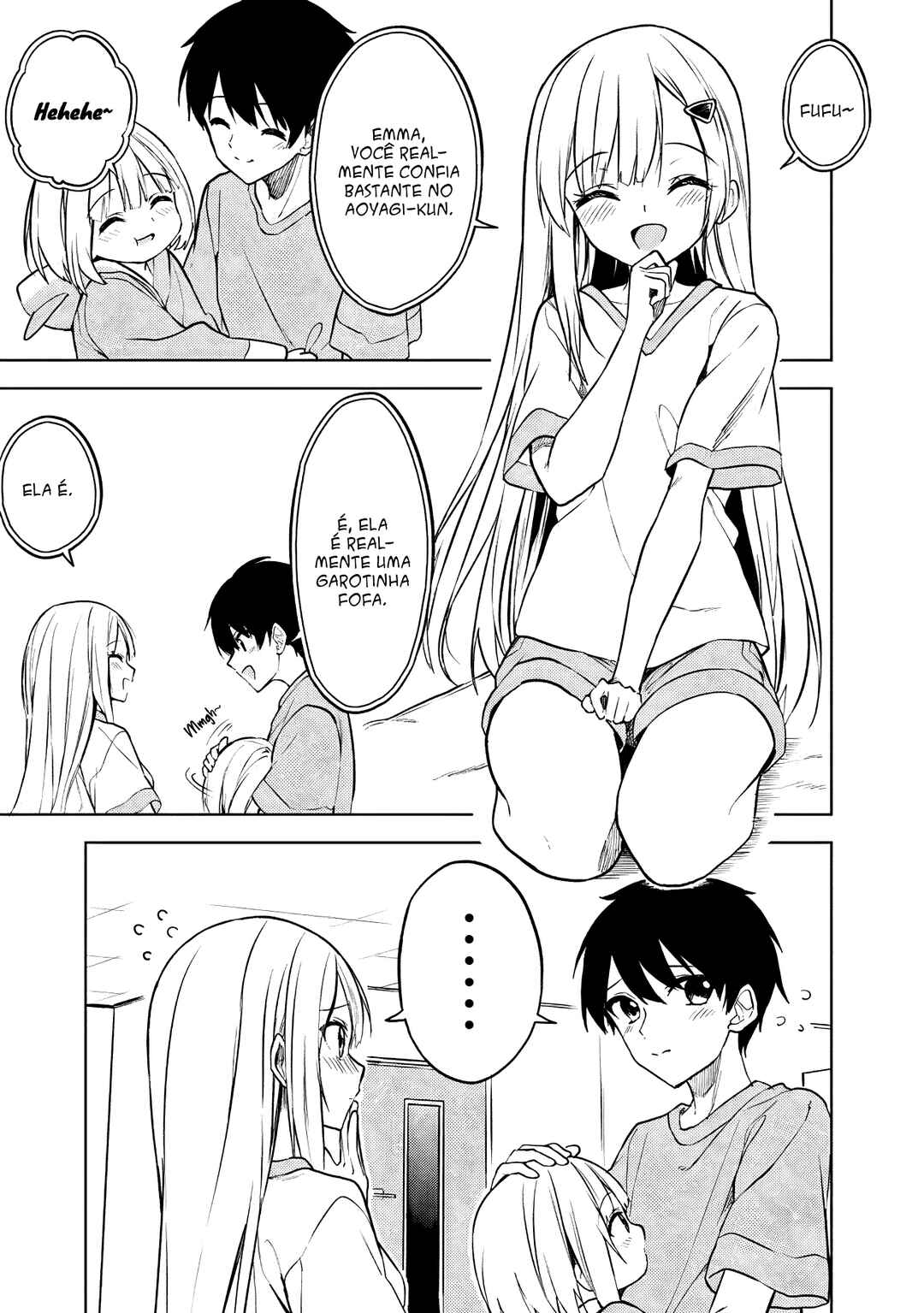 Maigo ni Natteita Youjo wo Tasuketara, Otonari ni Sumu Bishoujo Ryuugakusei ga Ie ni Asobi ni Kuru you ni Natta Ken ni Tsuite capítulo 15 página 4
