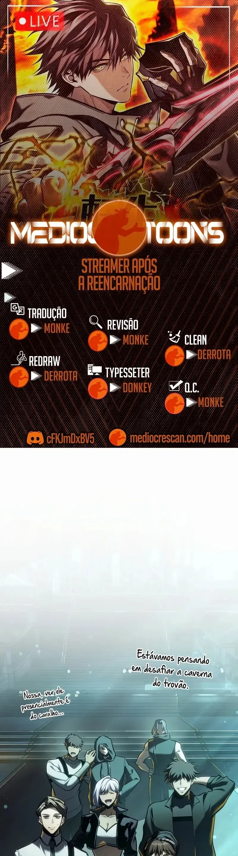 Streamer Após a Reencarnação capítulo 36 página 1