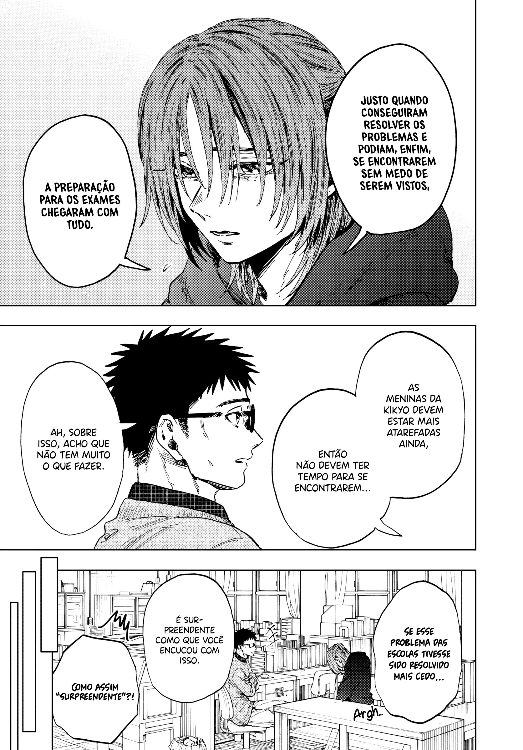 Kaoru Hana Wa Rin To Saku capítulo 190 página 8