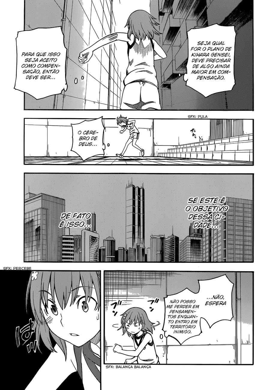 Toaru Majutsu no Index Gaiden: Toaru Kagaku no Railgun capítulo 56 página 5