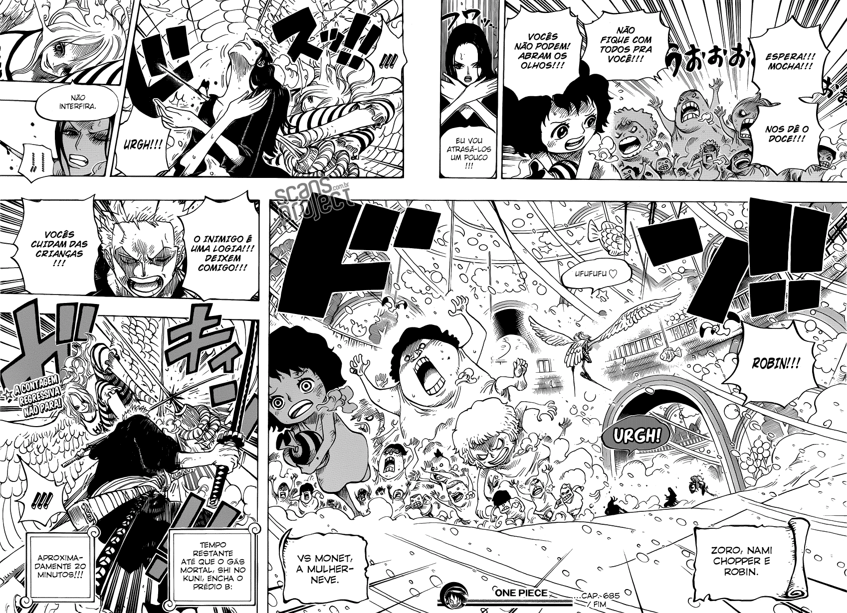 One Piece capítulo 685 página 19