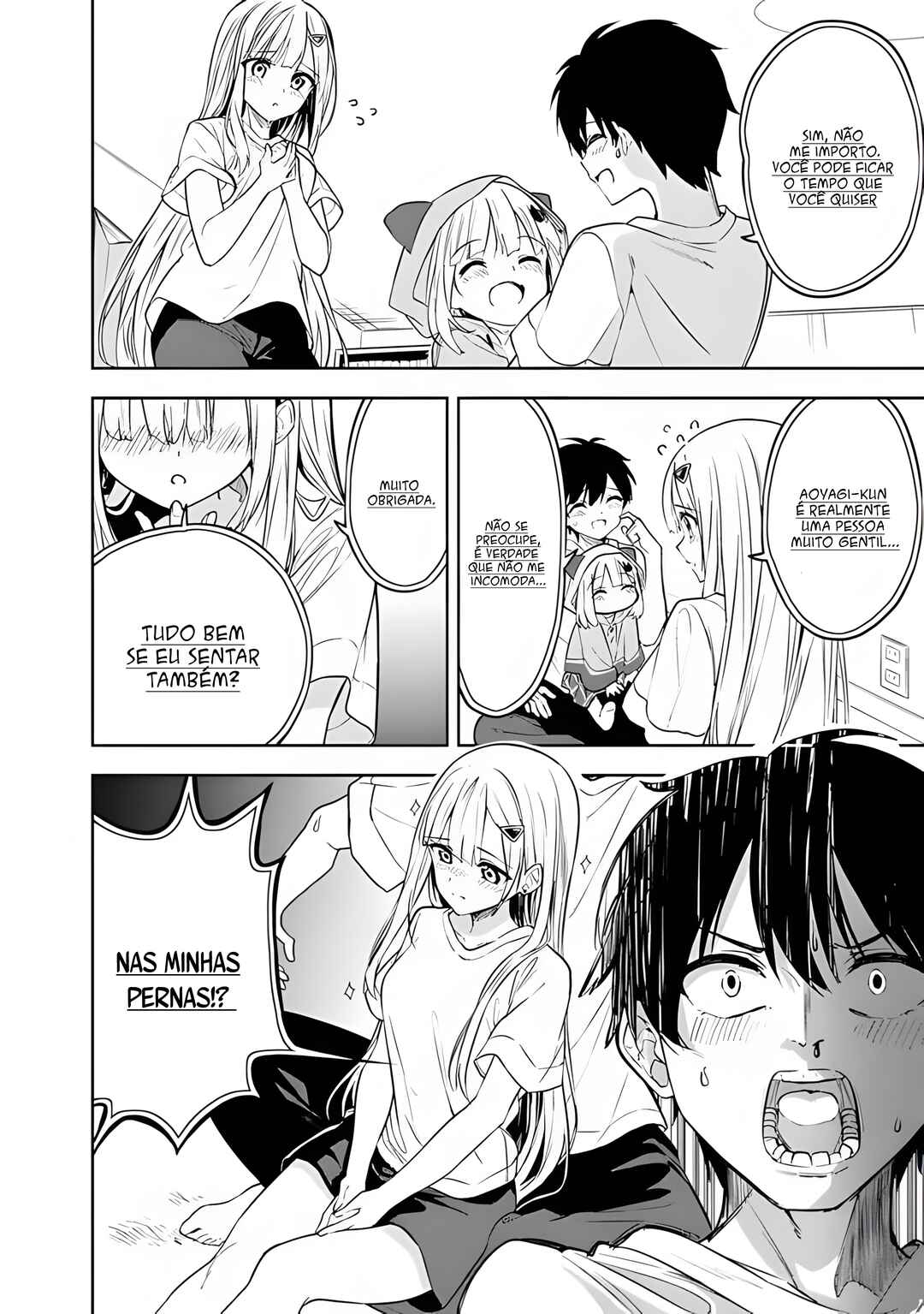 Maigo ni Natteita Youjo wo Tasuketara, Otonari ni Sumu Bishoujo Ryuugakusei ga Ie ni Asobi ni Kuru you ni Natta Ken ni Tsuite capítulo 3 página 7