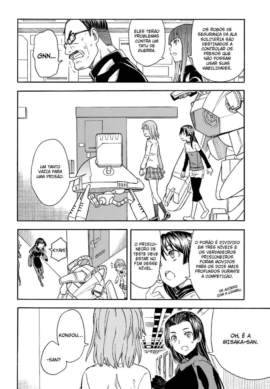 Toaru Majutsu no Index Gaiden: Toaru Kagaku no Railgun capítulo 105 página 6