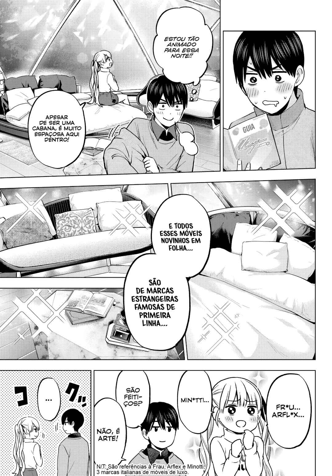 Kakkou no Iinazuke capítulo 189 página 8