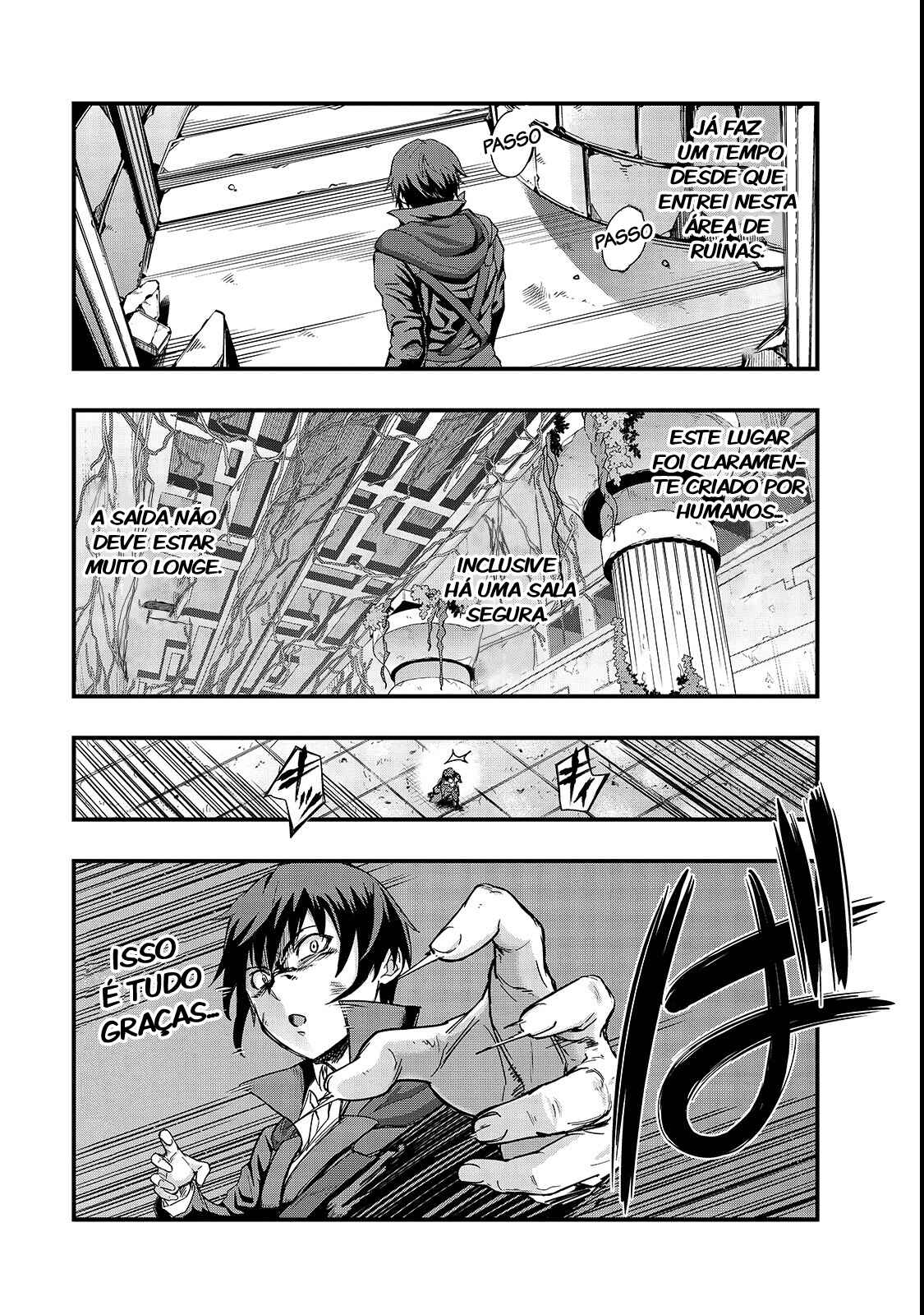 Hazure Waku no [Joutai Ijou Skill] de Saikyou ni Natta Ore ga Subete o Juurin Suru made capítulo 3 página 7