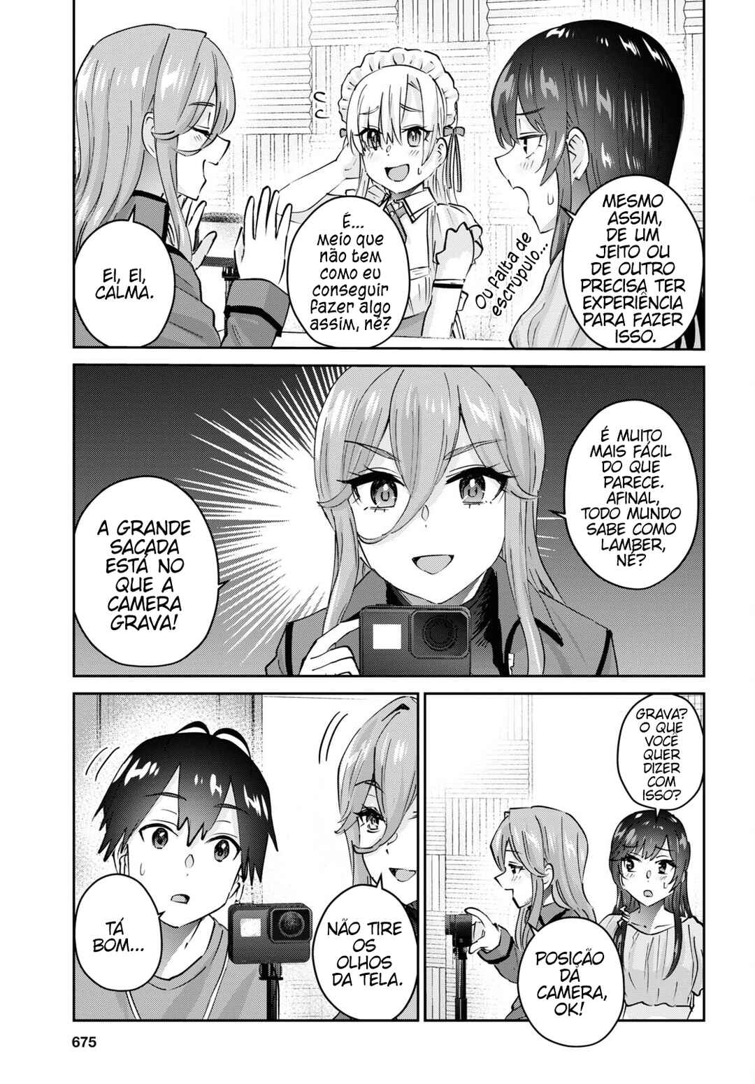 Hajimete no Gal capítulo 174 página 8