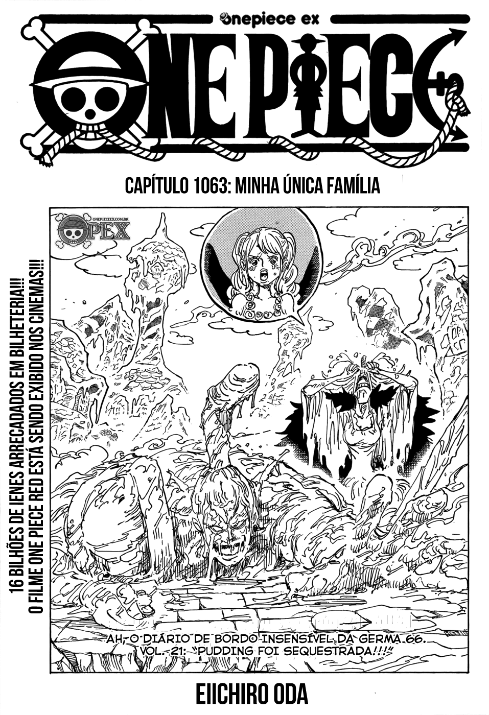 One Piece capítulo 1063 página 1