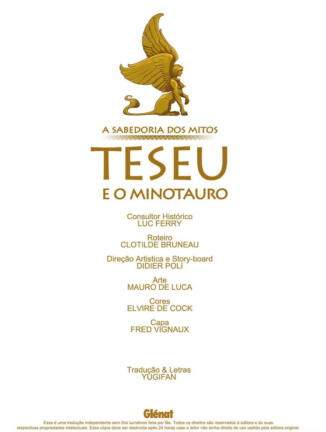 A Sabedoria dos Mitos – Teseu e o Minotauro capítulo 1 página 2