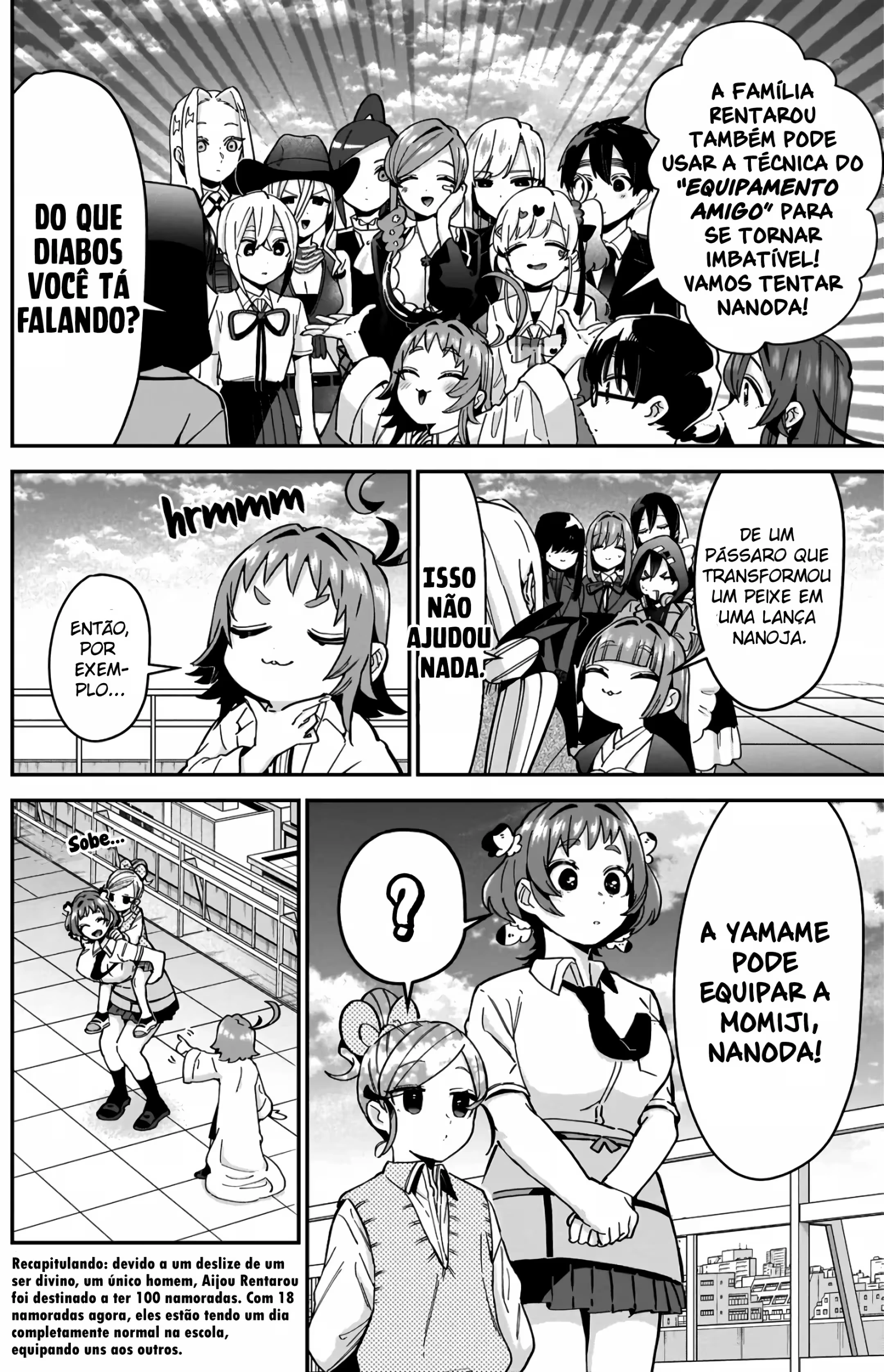 Kimi no Koto ga dai dai dai dai dai suki na 100-nin no Kanojo capítulo 91 página 4